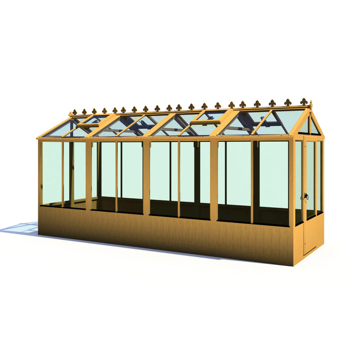 Holkham Greenhouse - 16'x6' - Chestnut Mill
