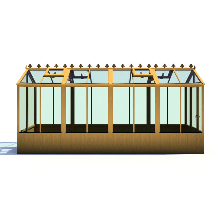 Holkham Greenhouse - 16'x6' - Chestnut Mill