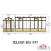 Holkham Greenhouse - 16'x6' - Chestnut Mill