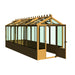 Holkham Greenhouse - 16'x6' - Chestnut Mill