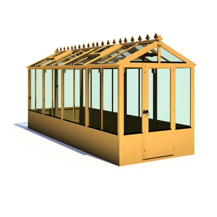 Holkham Greenhouse - 16'x6' - Chestnut Mill