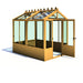 Holkham Greenhouse - 8'x6' - Chestnut Mill