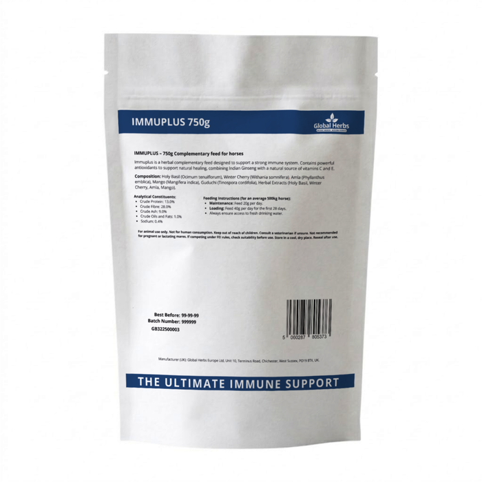 Global Herbs ImmuPlus Refill Pouch 750g