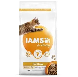 Iams for Vitality Chicken Adult Cat Food Hairball Reduction - Chestnut Mill