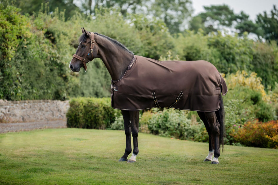 Bucas Irish Turnout Rug 150g & Neck Set – Espresso