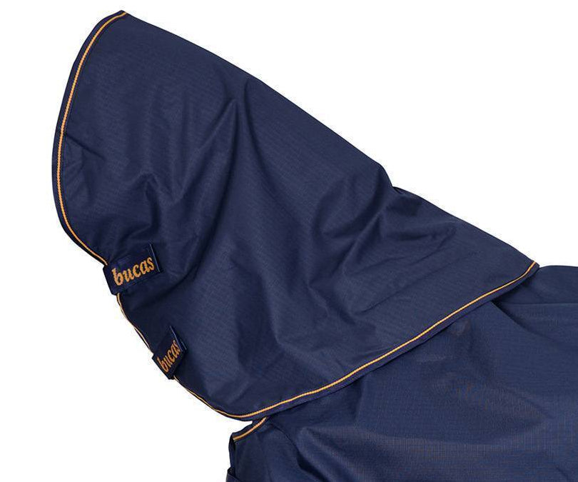 Bucas IRISH TURNOUT COMBI NECK -  Navy/Gold (Neck Attachment Only)