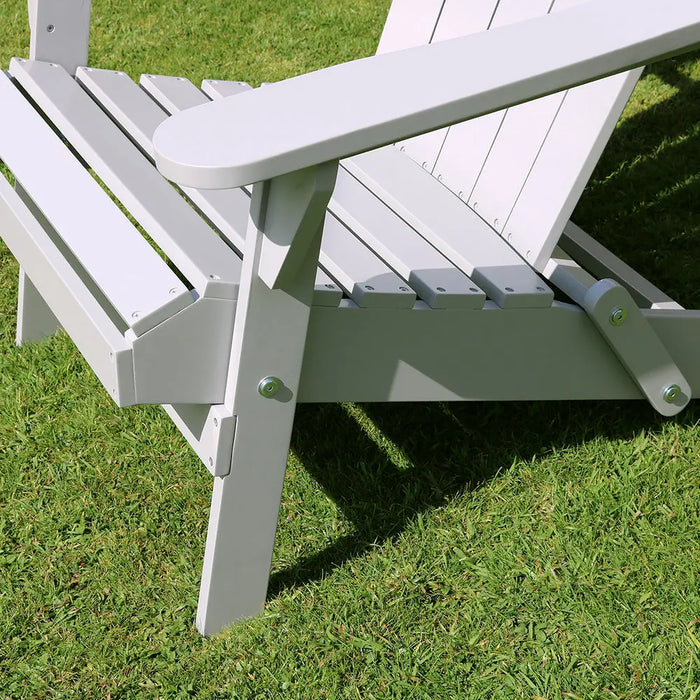 JASMINE FOLDING CHAIR - LIGHT GREY - Chestnut Mill