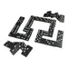 Jumbo Black & White Dominoes - Chestnut Mill