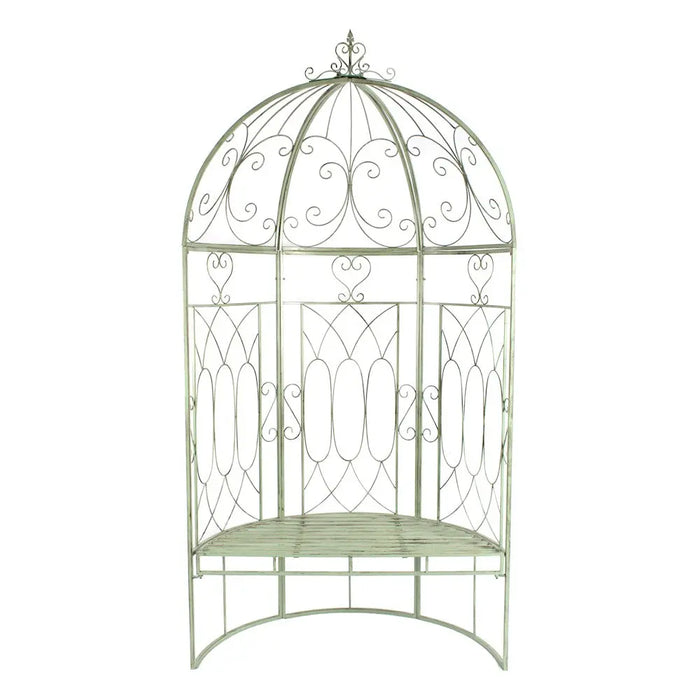 LATTICE GARDEN ARBOUR - Sage Green Ascalon