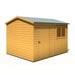 Lewis 10'x8' Single Door Shed  Reverse Apex Style D - Chestnut Mill
