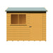 Lewis 8'x6' Single Door Shed Reverse Apex Style C - Chestnut Mill