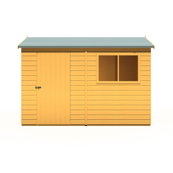Lewis 10'x8' Single Door Shed  Reverse Apex Style D