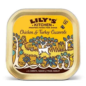 Lily's Kitchen Chicken & Turkey Casserole Wet Dog Food – 10 x 150g