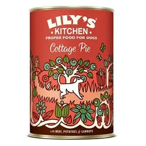 Lily's Kitchen Cottage Pie Wet Dog Food – 6 x 400g