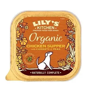 Lily's Kitchen Organic Chicken Supper Wet Dog Food – 11 x 150g