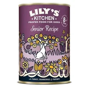 Lily's Kitchen Senior Recipe Wet Dog Food – 6 x 400g