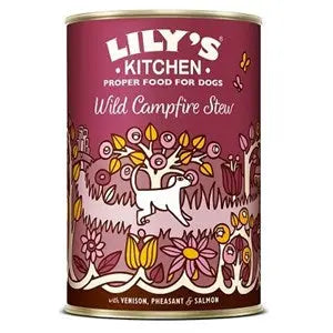 Lily's Kitchen Wild Campfire Stew Wet Dog Food – 6 x 400g