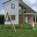 Lucas Climbing Frame with Swing and Slide - Chestnut Mill