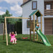 Lucas Climbing Frame with Swing and Slide - Chestnut Mill