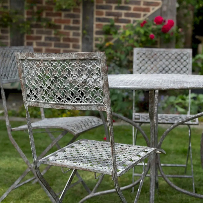 MARLBOROUGH Garden Bistro SET 5 Piece - STONE Ascalon