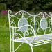 MOSAIC Garden Bench - Blue White Ascalon