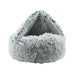 Ancol Sleepy Paws Plush Cove Cat Bed 54cm