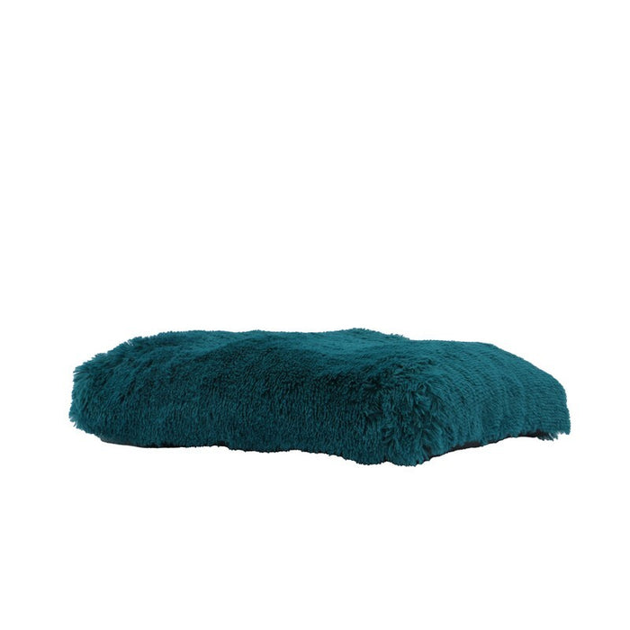 Ancol Sleepy Paws Super Soft Plush Mattress – Teal / 75 x 60cm