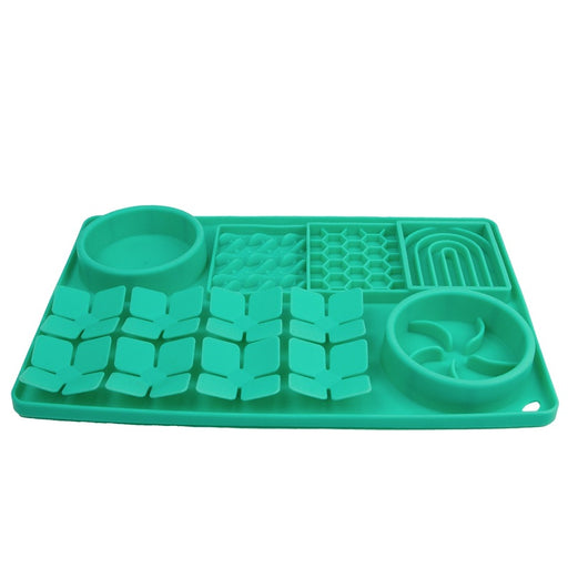 Ancol Orva Suction Cup Slow Feeder Mat 40cm x 30cm