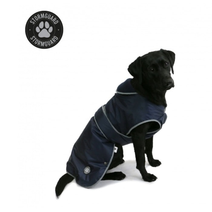 Ancol Stormguard Dog Coat – Navy Blue / XX Large – 70cm