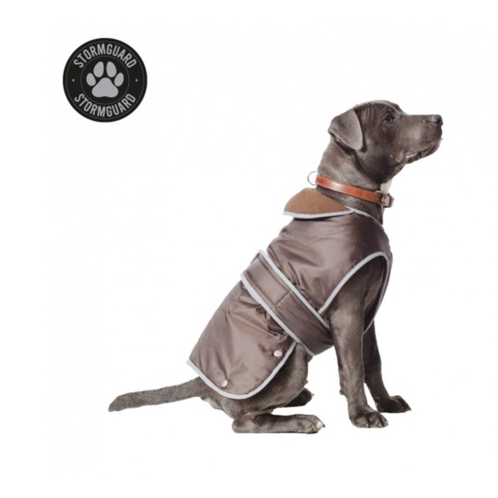 Ancol Stormguard Dog Coat – Chocolate / Small – 30cm