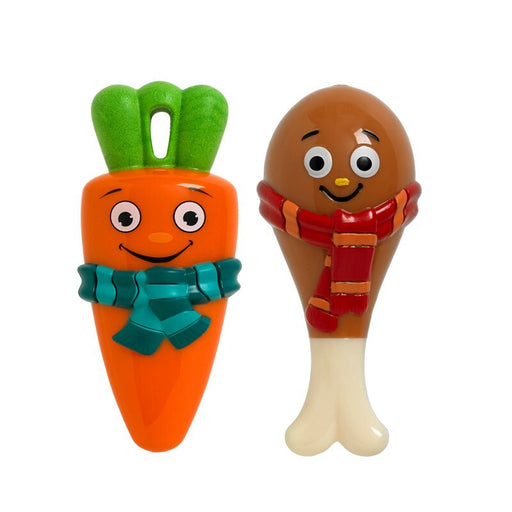 Good Boy Christmas Festive Food Dog Toys – Pack of 12