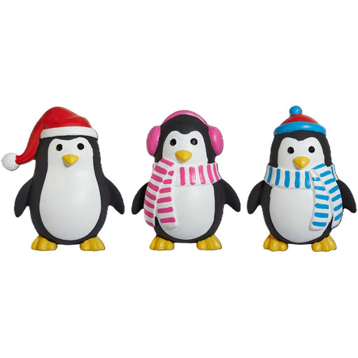 Good Boy Christmas Squeaky Penguin 12cm