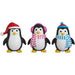 Good Boy Christmas Squeaky Penguin 12cm