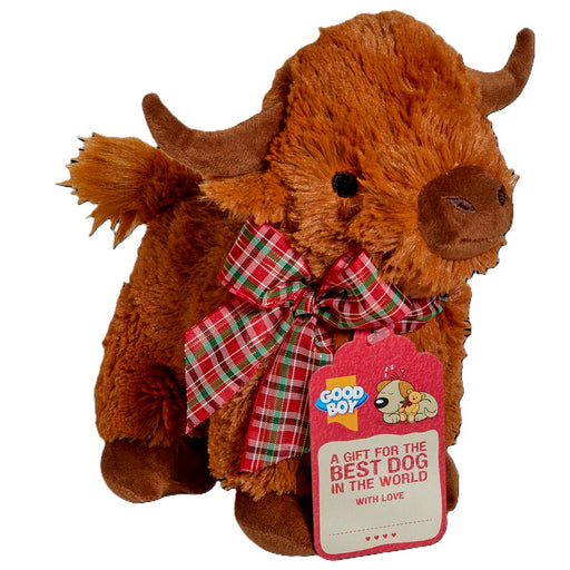 Good Boy Christmas Gift Highland Cow Large 24cm
