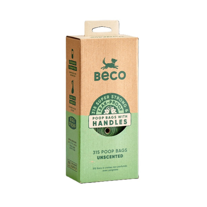 Beco Unscented Handle Poo Bags – 315 Bags