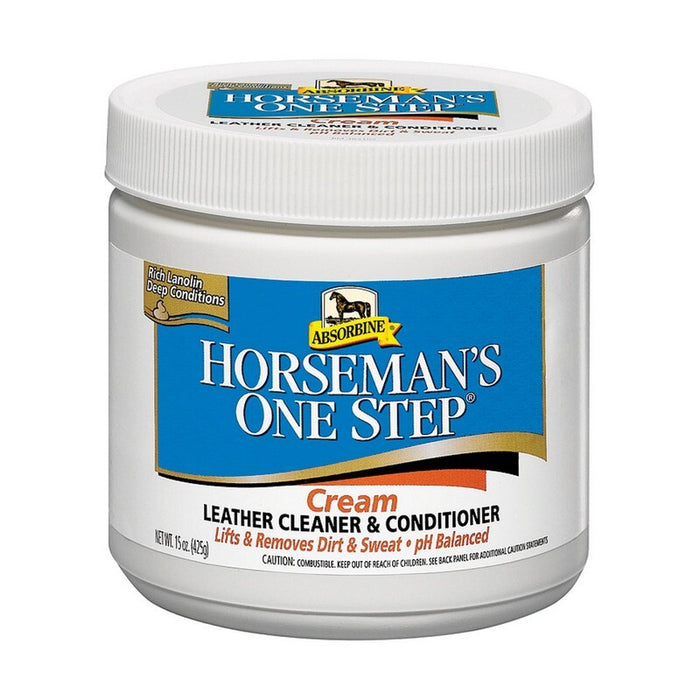 Absorbine Horseman’s One Step 425g – Leather Cleaner & Conditioner product image