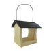 Peckish Woodland Feast Seed Feeder Wooden Wild Bird Feeder