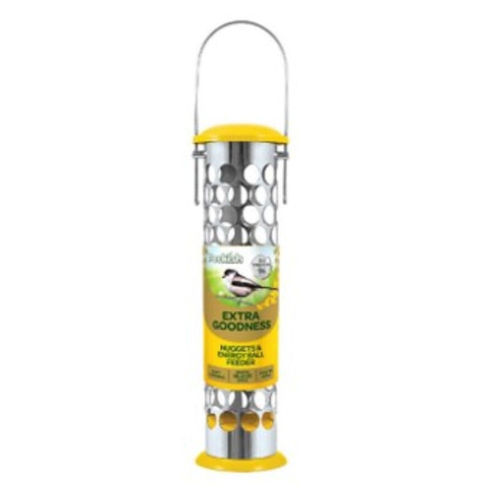 Peckish All Weather Extra Goodness Feeder Wild Bird Nugget Feeder 30cm