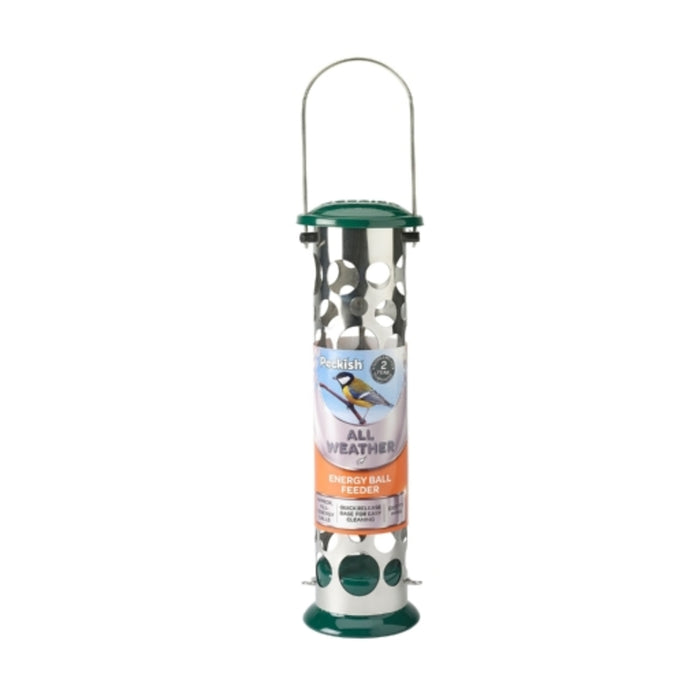 Peckish All Weather Energy Ball Feeder Stainless Steel 30cm
