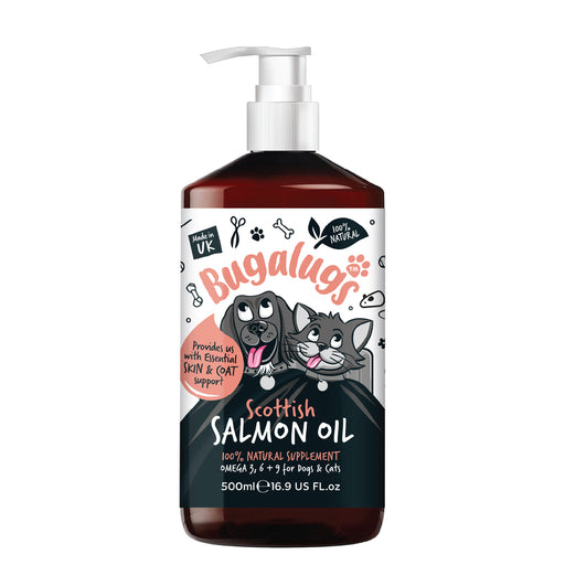 Bugalugs Scottish Salmon Oil 500ml