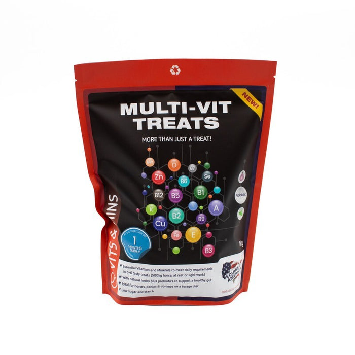 Equine America Multi-Vit Treats – Horse Vitamin & Mineral Treats – 1kg – product image