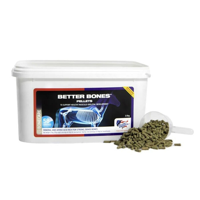 Equine America Better Bones – Bone Development Pellets for Horses – 3.5kg