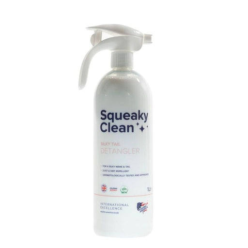 Equine America Silky Tail Detangler – Horse Mane, Tail & Coat Spray – 1L Spray