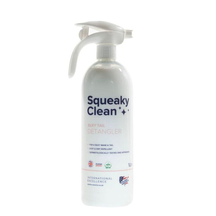 Equine America Silky Tail Detangler – Horse Mane, Tail & Coat Spray – 1L Spray