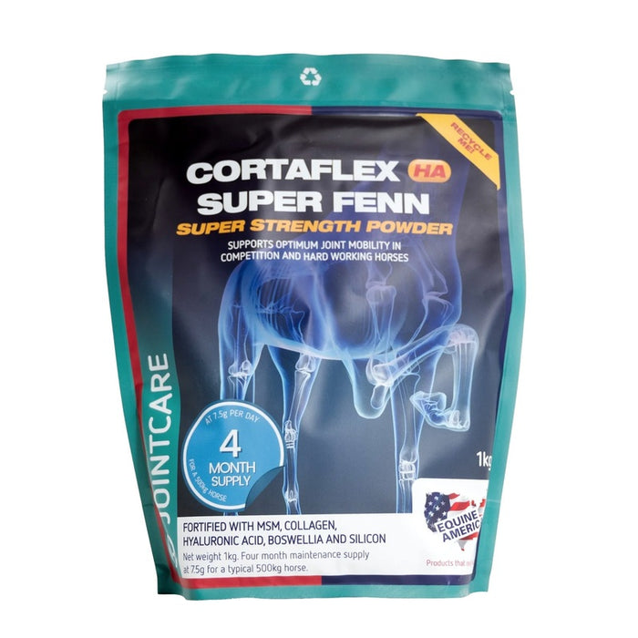 Equine America Cortaflex HA Super Fenn – Horse Performance Joint Powder – 1kg