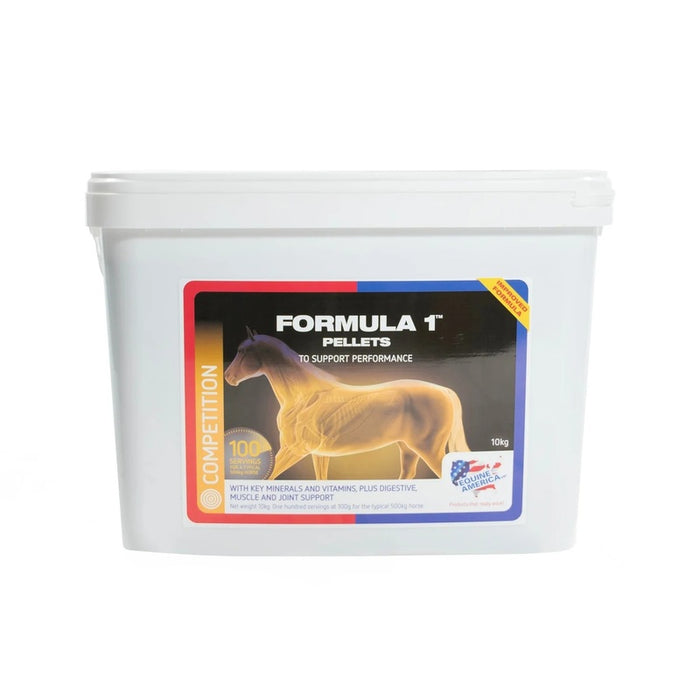 Equine America Formula 1 – All-in-One Horse Performance Pellets – 10kg