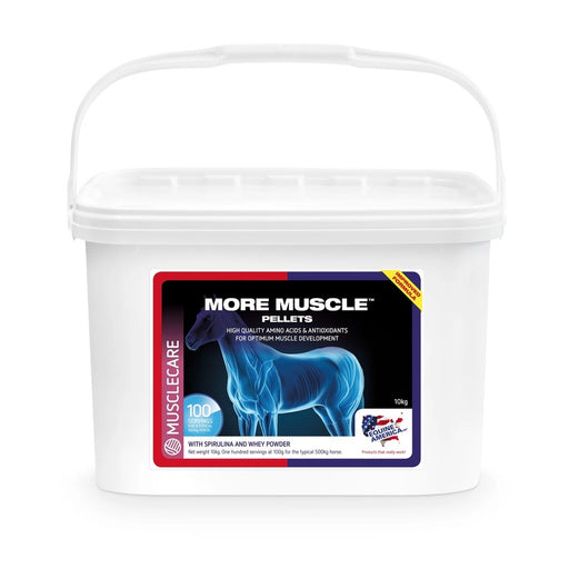 Equine America More Muscle – Horse Topline & Recovery Pellets – 10kg