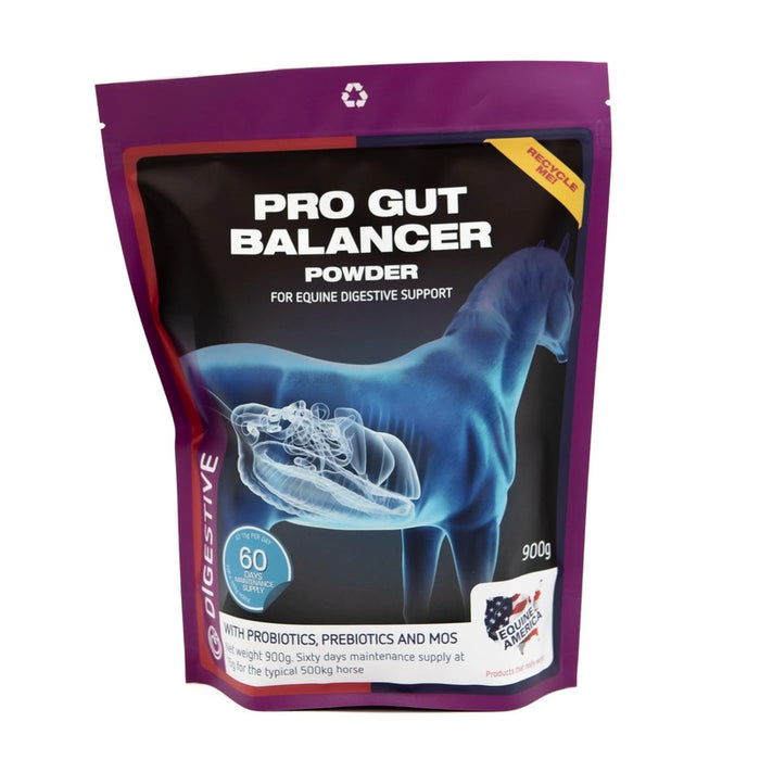 Equine America Pro Gut Balancer – Horse Digestive & Microbiome Support – 900g