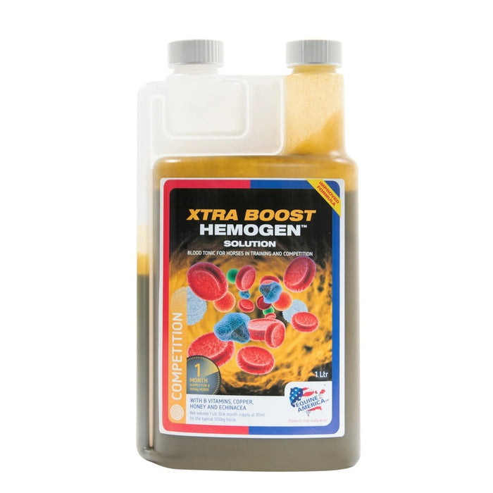 Equine America Xtra Boost Hemogen – Horse Blood & Energy Tonic – 1L – product image