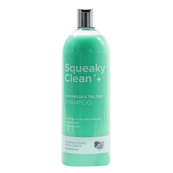 Equine America Squeaky Clean Citronella & Tea Tree – Horse Shampoo – 1L – product image